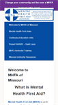 Mobile Screenshot of mhfamissouri.org